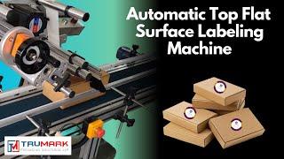 Automatic Top Flat Surface Labeling Machine