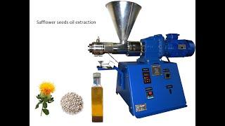 SPU 20 Safflower seeds oil extraction