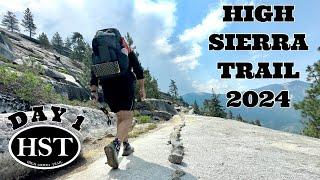 HIGH SIERRA TRAIL 2024 | DAY 1 -4k- SOLO