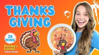 Toddler Learning - Thanksgiving | Learn About Thanksgiving for Kids | Educational Videos for Kids