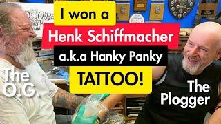 I WON a Henk 'Hanky Panky' Schiffmacher Tattoo!!!
