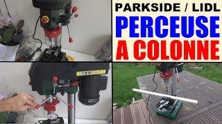 perceuse a colonne parkside lidl ptbm 500 bench pillar drill tischbohrmaschine