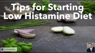 Tips For Starting Low Histamine Diet Including Supplements that Support DAO enzyme
