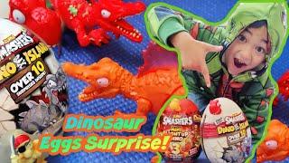 ZURU Smashers Dinosaur Egg Surprise Toys Dino Island & Light Up Dino Slime Video for Kids