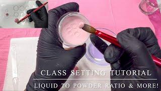 LIQUID TO POWDER RATIO FOR ACRYLIC NAILS | For Beginners | How To Get A Smooth Acrylic Application