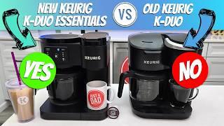 New Keurig K-Duo Essentials vs Old Keurig K-Duo Coffee Maker COMPARISON  WHY I LOVE THE NEW K-DUO
