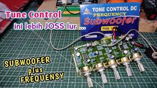 tes cara pasang TUNE CONTROL SUBWOOFER + FREQUENSI