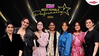 Best Performances Female2024| Sonakshi Sinha, Taapsee Pannu, Richa Chadha, Konkana, Nitanshi, Chhaya