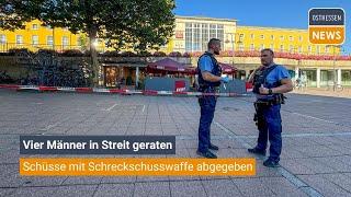 FULDA: Vier Männer in Streit geraten - Schüsse mit Schreckschusswaffe abgegeben