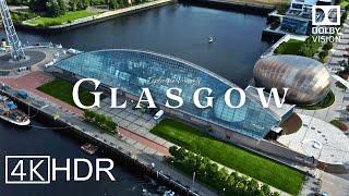 Glasgow, Scotland in 4K HDR ULTRA HD 60 FPS Dolby Vision™ Drone Video