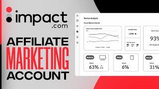 Impact Affiliate Marketing  How To Create Impact Affiliate Marketing Account (2023) 