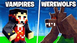 Werewolves VS Vampires In Minecraft