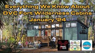 Everything We Know About DVC Fort Wilderness Cabins in January of 2024