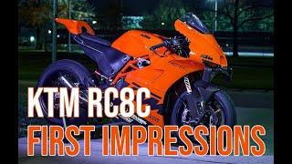 KTM RC8C First Impressions & First US Trackday