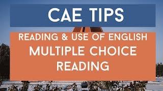 Prepare for Cambridge: Advanced - Multiple Choice Reading