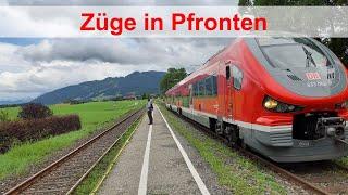 Züge im Allgäu - Trainspotting in Pfronten