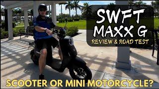 SWFT Max G: Electric Scooter or Mini Motorcycle? The Future of City Rides!