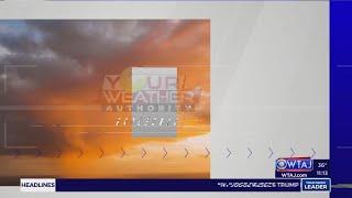 Monday night weathercast