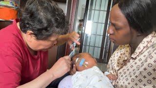 Baby’s First HairCut At 1Month!! Chinese Culture