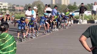 Skating competition RSFI Mohali district national trail 2023 Road event