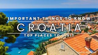 Ultimate Croatia Travel Guide for 2023 / Everything You Need To Know Before You Go