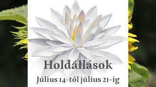 Holdállások július 14-től július 21-ig