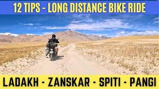 12 Practical Tips for Long-Distance Bike Ride to Ladakh, Spiti Valley, or Zanskar Valley