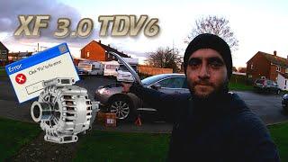 Jaguar XF Alternatör Değişimi | XF 3.0D Alernator Replacement [EN SUBTITTLES]