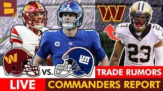 Commanders Report LIVE: Latest Commanders Trade Rumors Before The NFL Trade Deadline Next Week