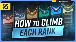 How to CLIMB EACH RANK & ESCAPE YOUR ELO as MID LANE - League of Legends