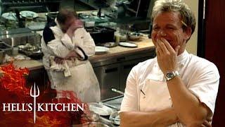 Struggling Chef Almost Faints During Service | Hell's Kitchen