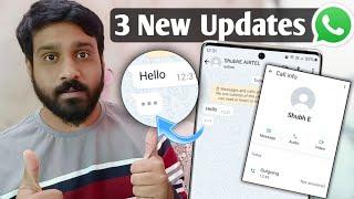 3 Whatsapp New Update 2024 | New Typing Indicator On Whatspp | Whatsapp New feature 