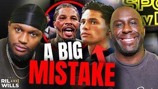 VIDDAL & LEON REACT RYAN GARCIA ALTERCATION With Caleb Plant