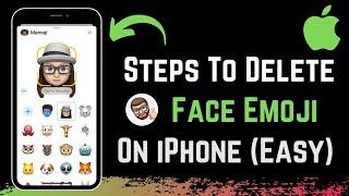 How to Get Rid of Face Emojis on iPhone !