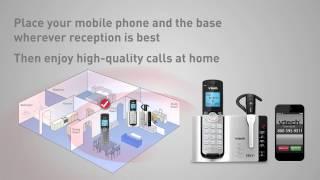 VTech® DS6671-3 Connect to Cell™ Cordless Phone System
