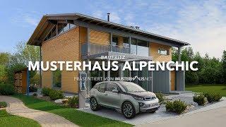 Modernes Holzhaus - Baufritz Musterhaus Alpenchic