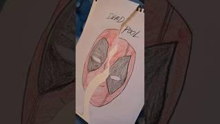 Let's Give The old deadpool drawing a Glow Up 🫶️ #deadpool #deadpoolandwolverinemovie  #shorts