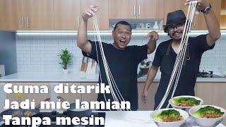 Ilmu mahal disini kalian diajarin secara lengkap dan gratis, mie tarik/lamian tanpa mesin