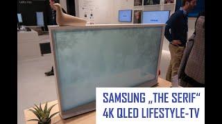 THE SERIF 2019 Lifestyle TV mit 4K QLED Display von Samsung (2019)