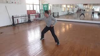 Baji Quan Beggar's stick (乞丐棍 ) by Zhou ShengMing (section 1-2)