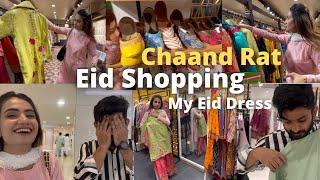 EID SHOPPING | CHAND RAAT | MY EID DRESS  I Spent 8 hrs To Find My Eid Outfit| SidraMehran vlogs