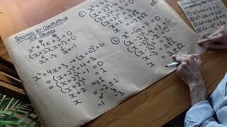 Solving by Completing the Square