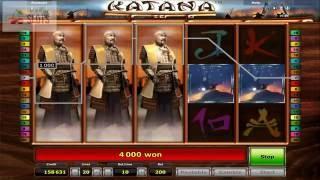 Katana Bonus Fruit Machine Video Slot for Novomatic