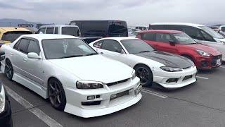 Car Park Tour of the Worlds Biggest R34 Skyline Meet!