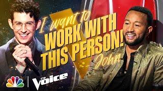 Joshua Vacanti Sings "Into the Unknown (From Frozen 2)" | The Voice Blind Auditions 2021