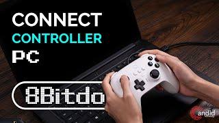 How to connect 8BitDo Ultimate controller to PC?