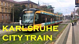 German City Karlsruhe City tour by City Train| Amazing View of the City Market