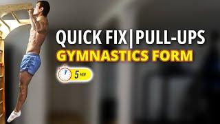 How to Do Pull-ups Like a Gymnast | Correct Form for Better Lats & Biceps Activation