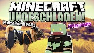 Polizeihund Challenge! - Minecraft UNGESCHLAGEN #90 Ender Games | ungespielt