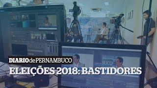 Assista aos bastidores das entrevistas com os candidatos ao governo de PE